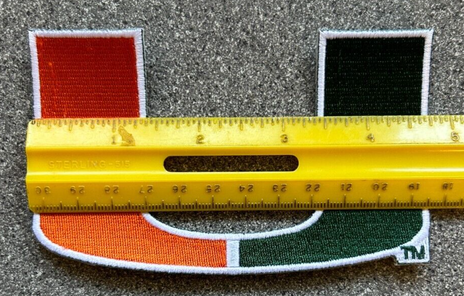 Toppa Hazzard Toppa Ricamata Virginia Cavaliers NCAA - Con 2 Lettere Logo Squadra College Vintage - Foto 14