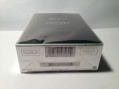 BLEU DE CHANEL Spray Eau de Toilette Pour Homme 3.4oz *BRAND