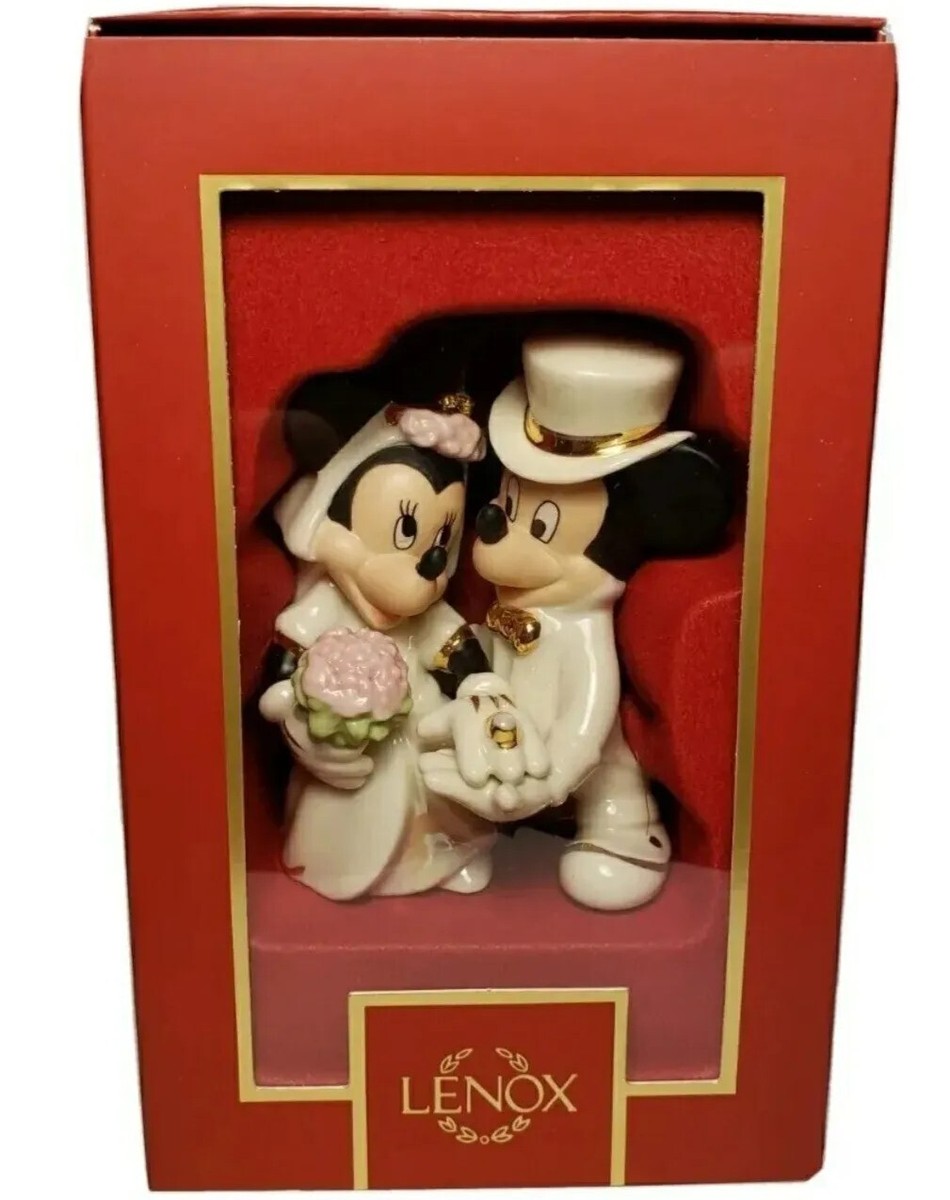 🤍 Lenox Disney Mickey Mouse and Minnie Mouse Dream Wedding