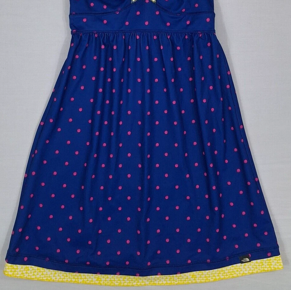 Женское купальное платье-прикрытие North Face в горошек S с бретелью через шею - Изображение 3 из 4