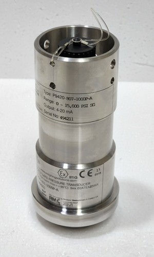 {P9420-807-1000P-A} NEW BLH NOBEL VISHAY Series P9420-800 15K PSI TRANSMITTER - Picture 9 of 9
