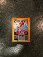 2020 Bowman Chrome Orange /25 Alec Bohm RC 1990 BAB Phillies