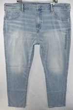New American Eagle Athletic Fit AirFlex + Ultrasoft Blue Jeans Mens Size 44x32