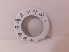 1 -Original Used Automatic Electric Porcelain Metropolitan Dial FacePlate in VGC