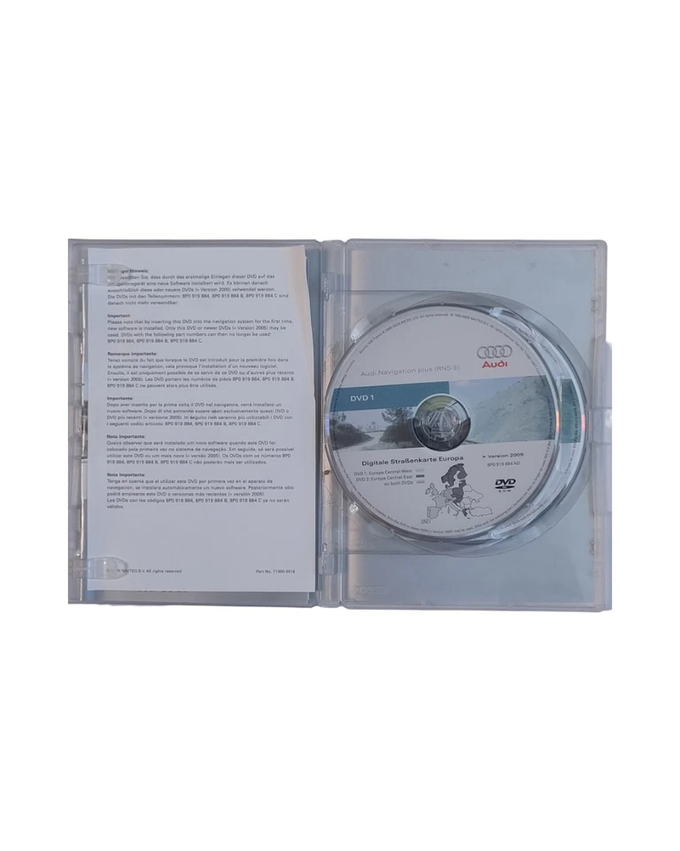 Navi AUDI CD NAVTEQ Version2009  AUDI Navigation plus (RNS-E) - Bild 4 von 4