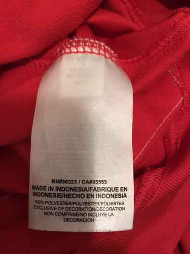 Nike Kids Dry Fit Red & White Full Zip Track Option Sz Medium - Picture 7 of 8