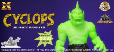 7th Voyage of Sinbad Cyclops Plastic Model Kit (GLOW EDITION) by X
