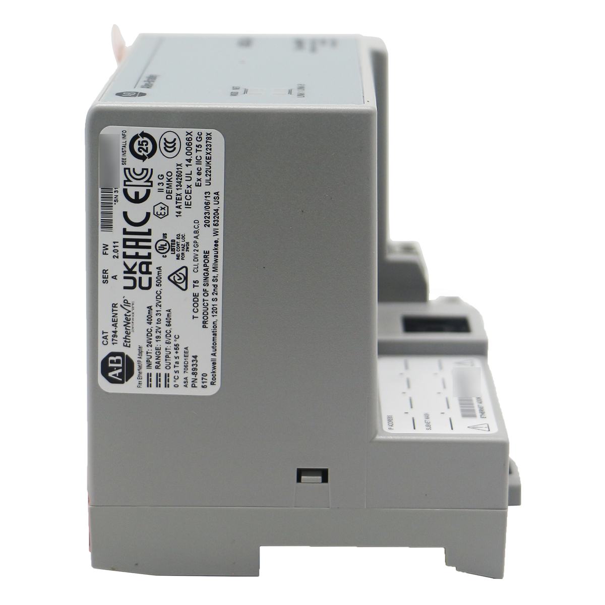 Modulo Allen Bradley Flex I/O 1794-AENTR SER A - Nuovo Sigillato (Ethernet/IP)