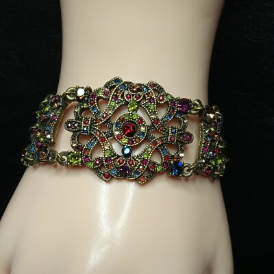 VCLM TM Multicolor Rhinestone Bracelet. 6246 | eBay VCLM TM Multicolor Rhinestone Bracelet. 6246 | eBay