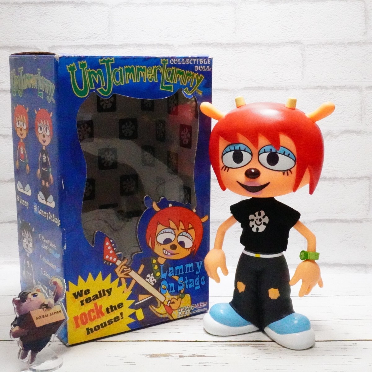 S*@様 6.162 ▲ Um Jammer Lammy ドール箱付 Um Jammer Lammy Soft vinyl figure Dool Lammy Rammy Set of 2