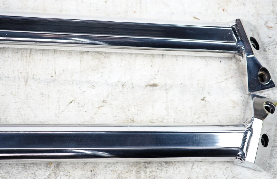 85-07 YAMAHA VMAX 1200 V-max VMX12 Aluminio Protector Motor Barra de Choque Subchasis Foto 2 de 4