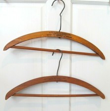 Antique wooden coat hangers Pair Chambersburg PA-No Fit No Pay The Gilbert Way