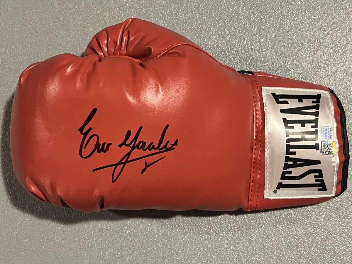 ERIK MORALES Signed Autographed Auto Everlast Lace Up Boxing Glove