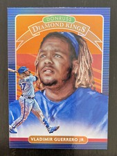 2020 Panini Donruss Baseball Orange Holo Diamond Kings VLADIMIR GUERRERO JR #14