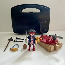 Playmobil 5655 Pirate Raft & Carry Case - Used - Complete