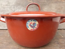 Duo De Casseroles émaillées Vintage Des Années 1960, Couleur Jaune, Parfait état Pour Un Look Rétro Dans Ta Cuisine !