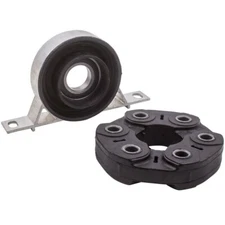 For BMW E46 Propshaft Drive Shaft Center Support Bearing+Flex Disc Joint Guibo