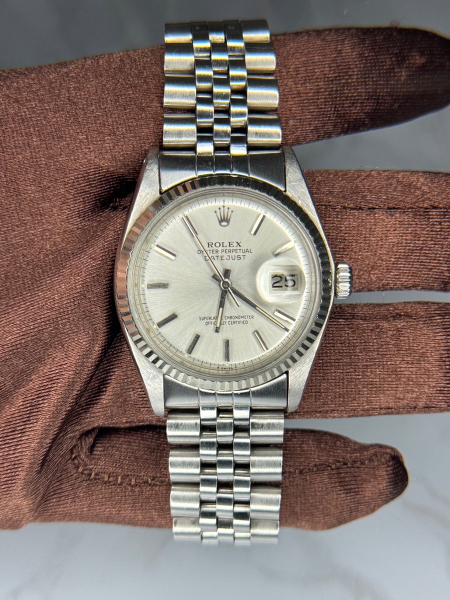 Rolex Ref. 1601 Datejust Stainless Steel 36mm | eBay