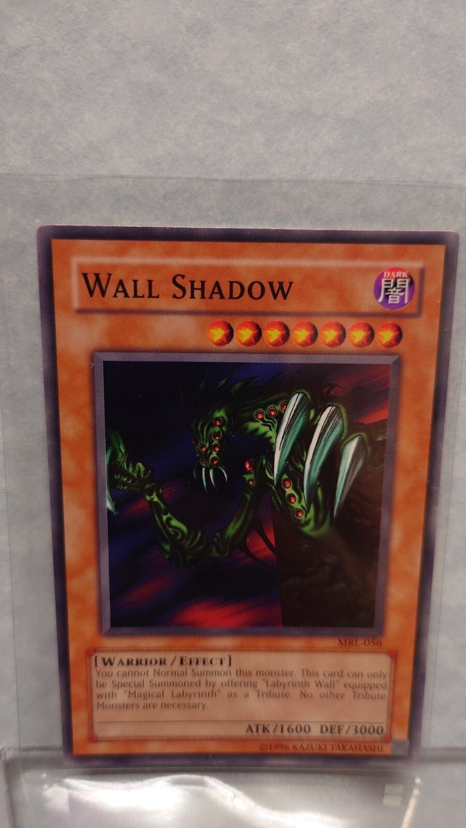 Yu-Gi-Oh! Wall Shadow Card - SRL-056 Spell Ruler Unlimited Edition Common