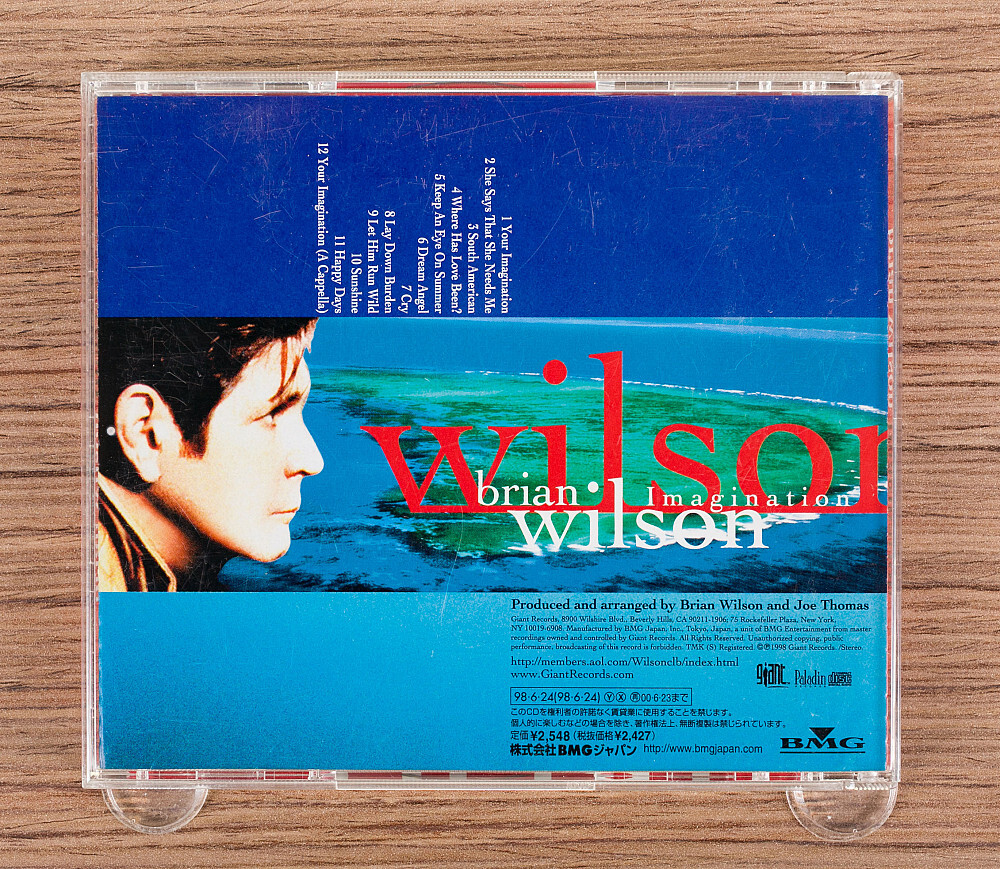 Brian Wilson - Imagination CD (Japan 1998 Giant Records) BVCG-706