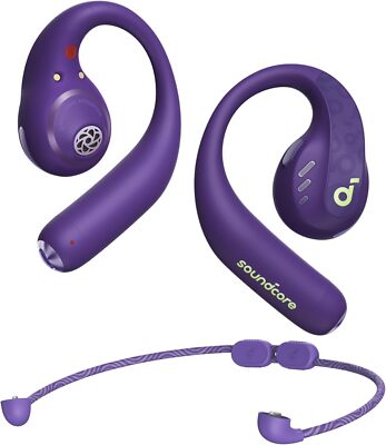 Soundcore AeroFit Pro Open-Ear Headphones LDAC Sport Earbuds 46H  Play|Refurbish
