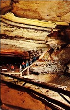 Saltpetre Vats Mammoth Cave National Park Kentucky Interior Chrome Postcard
