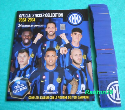 Album Figurine Inter 2024-2025 Ufficiale - Con 274 Figurine Da Collezionare