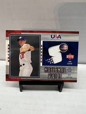 2003 Upper Deck USA Baseball Patch Jeff Larish