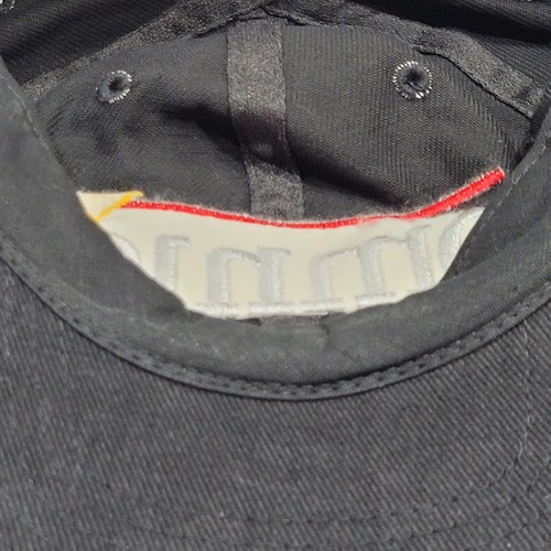 OMNIO Black Logo Embroidered Painter Messenger Style Low Hat Cap Adjustable - Picture 9 of 24