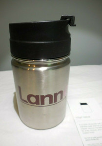 Lannett Insulated Travel Coffee Mug Lid Pharnaceutical Pharm Rep Advertising