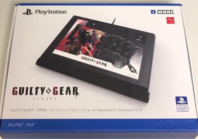 HORI GUILTY GEAR STRIVE Fighting Stick α for PlayStation 4 5
