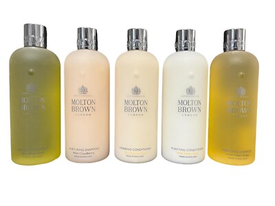 Molton Brown Purifying Shampoo & Conditioner for glossing repair 300ml Neu