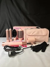 Mescomb HL-3030 Pink 1200W 5 In 1 High Speed Hair Dryer Styler With User Manual