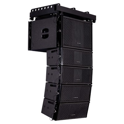 Sound Town Line Array 4 x Dual 5'' +1 x 10'' Subwoofer Black ZETHUS-110S-205V2