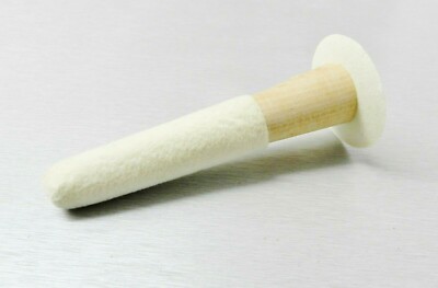Jewelers Ring Buff Combination 3'' with Knife Edge Wheel Felt Polishing Stick