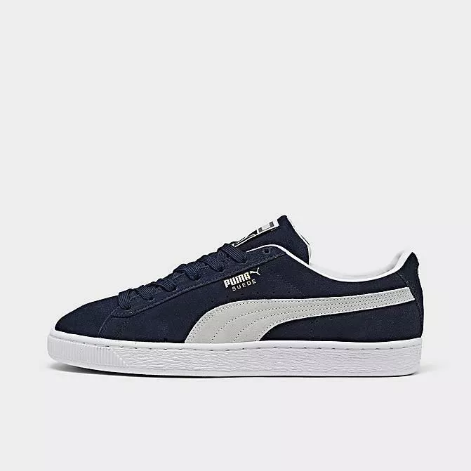 Navy puma suede clearance mens