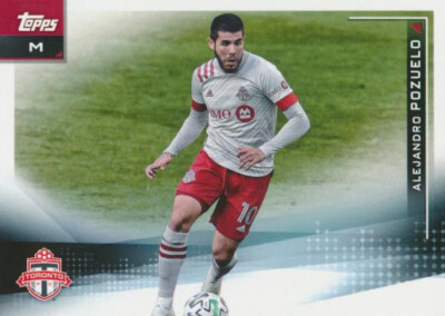 2021 Topps MLS #90 ALEJANDRO POZUELO - Toronto FC