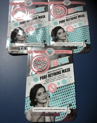 Soap & Glory Pore Refining Mask 3 Pk