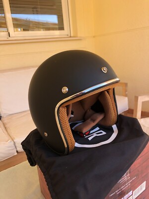 Casco Helmet Helm Casque BHR Jet Negro Mate - Black