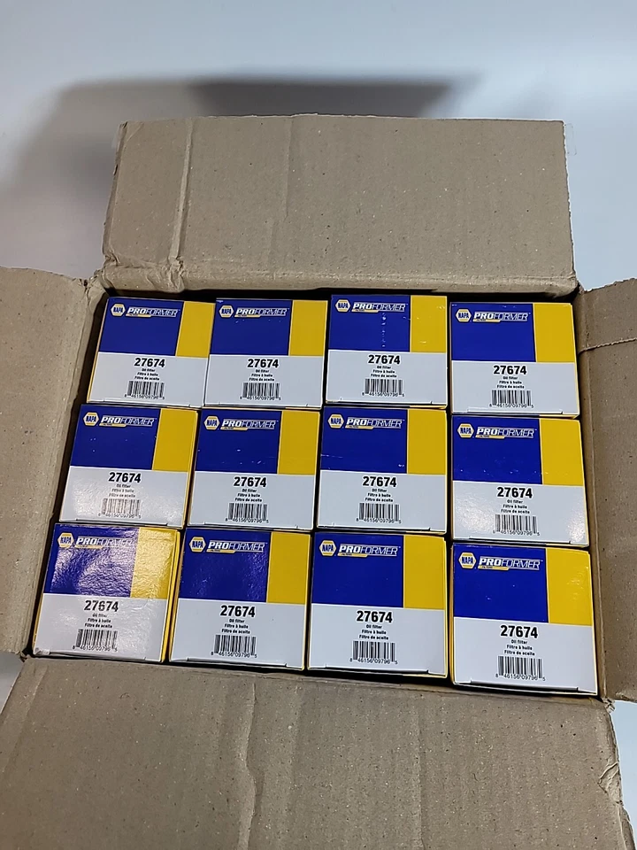 BOX OF 12 NAPA Proformer Oil Filter 27674 - Image 2 of 4