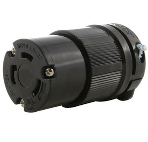 DIY Wiring Device NEMA L5-30R Locking Female Connector Assembly by AC