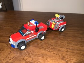LEGO City Off-Road Fire Rescue #7942 COMPLETE SET W/ OFF-ROADER AND 1 MINIFIGURE
