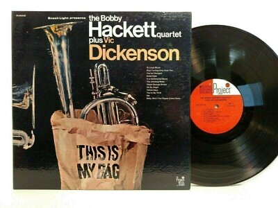 Vinyl Bobby Hackett Quartet + Vic Dickenson LP This is My Bag 1969 NM/EX