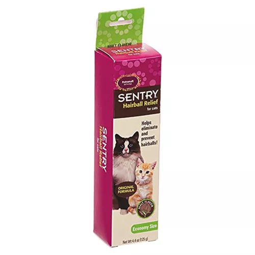 Sentry PETROMALT HAIRBALL RELIEF For Cats 4.4 oz Malt Flavor