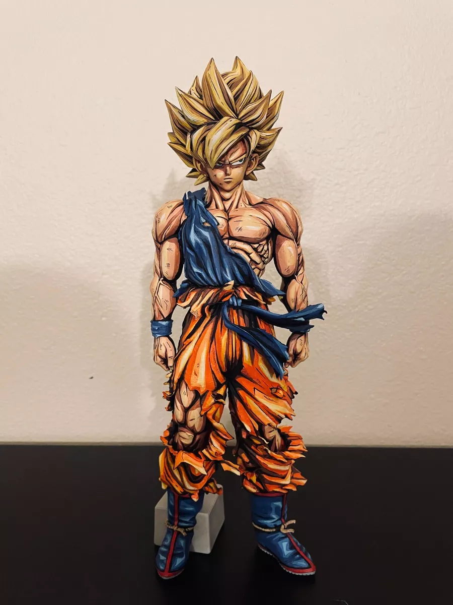 Dragonball Z SMSP Goku SS1 Figure 2-Dimension Repaint Version 1/6