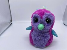 Hatchimals Shimmering Draggle Glittering Gardens Purple Blue Bird Tested Works