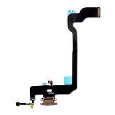 For Apple iPhone XS Replacement Charging Port & Microphone Flex Gold