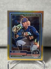 2023 USA Baseball Stars and Stripes Bronze Silver and Gold #78 Tre' Morgan