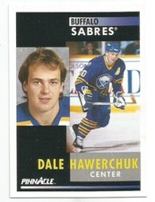 DALE HAWERCHUK 1991-92 PINNACLE CARD NM-MT CONDITION