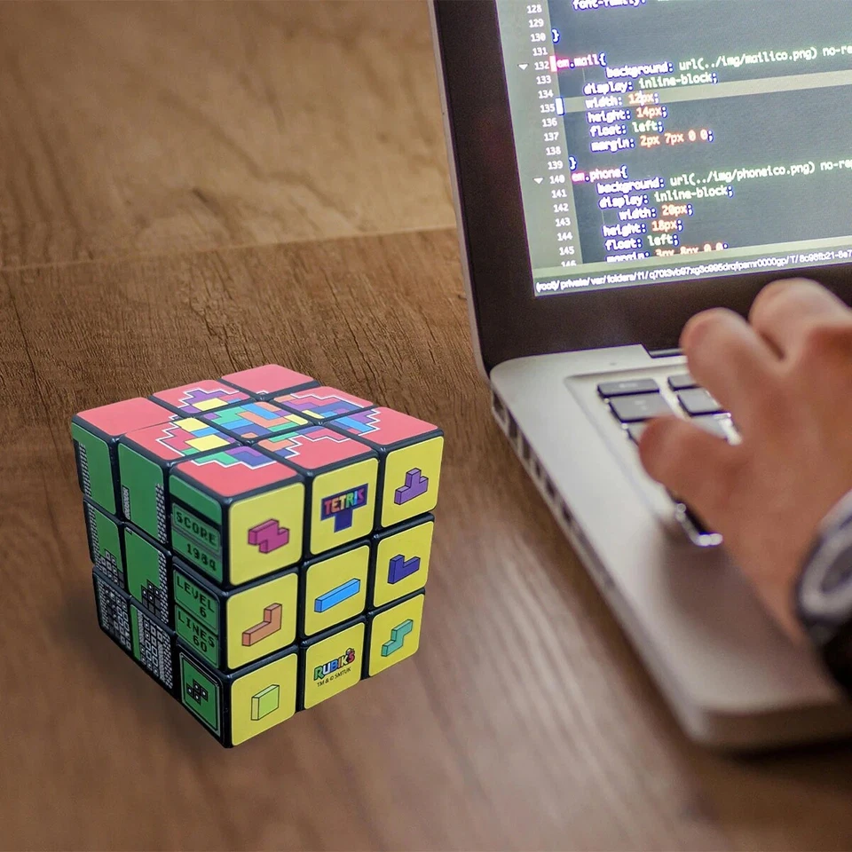 Cubo de Tetris x Rubik, 3" x 3" - Imagem 3 de 3